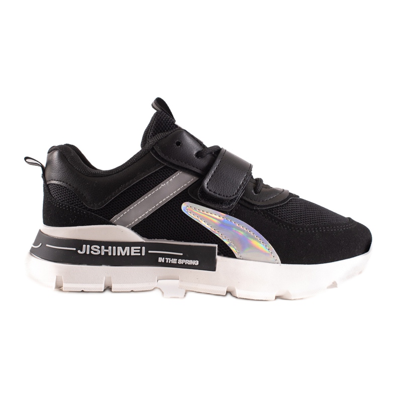 TRENDI Baskets De Sport Avec Velcro le noir TRENDI Baskets De Sport Avec Velcro le noir