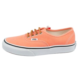 Chaussures Vans Authentic 0VOEAQH noir orange