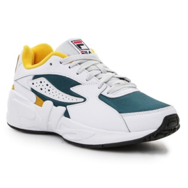 Fila Jaune Chaussures de sport pour hommes Taille 44 Cuir naturel
