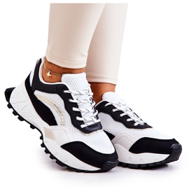 PS1 Chaussures de Sport Baskets Revenge Noir et Blanc
