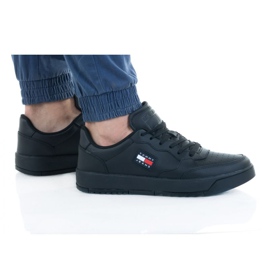 Tommy Hilfiger Bascet Cuir M EM0EM00900 le noir Tommy Hilfiger Bascet Cuir M EM0EM00900 le noir