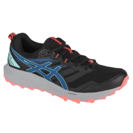 Asics Gel-Sonoma 6 W 1012A922-011 chaussures de course le noir bleu orange