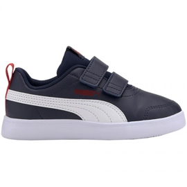 Puma Courtflex v2 V PS Jr 371543 01 le noir