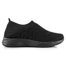Renda Chaussures de sport ajourées à enfiler le noir