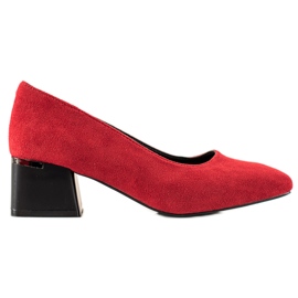 Escarpins élégants à talons hauts La.Fi rouge