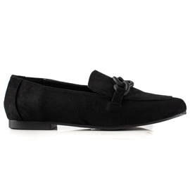 Mocassins en daim LA.FI le noir