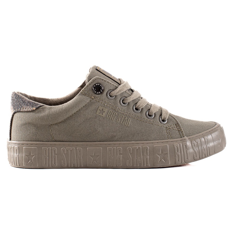 Baskets femme Big Star JJ274078 vert