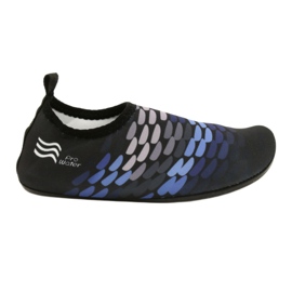 Chaussures aquatiques ProWater 3D PRO-22-34-012M en néoprène graphite noir