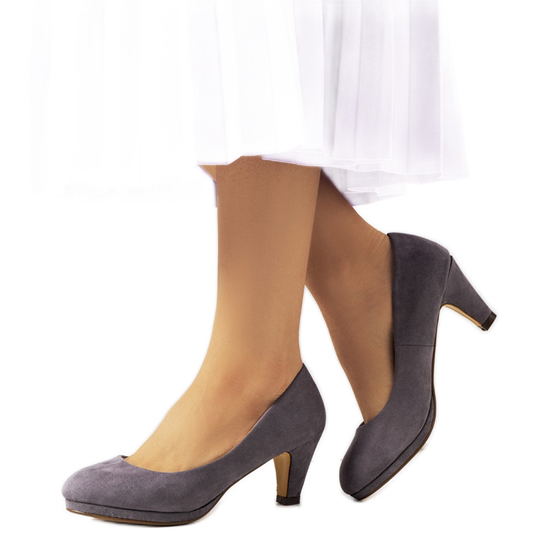 Escarpins femme Alves Graphite gris