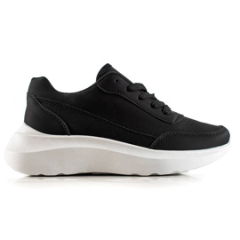 TRENDI Baskets de sport noires