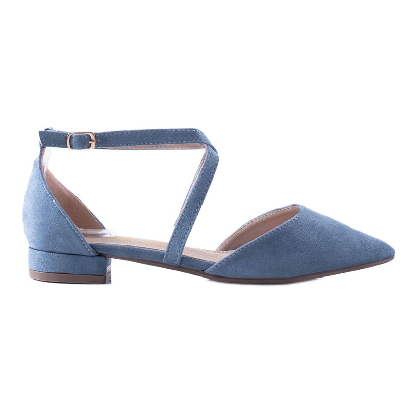 Sabatina Escarpins Bleus En Spitz