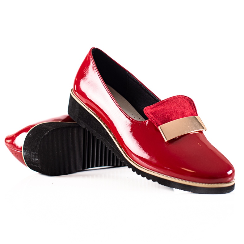 Goodin Chaussures légères avec ornement rouge