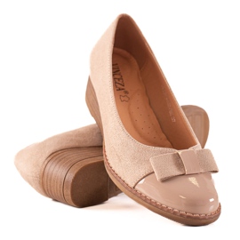 Escarpins avec brocart Vinceza beige Escarpins avec brocart Vinceza beige