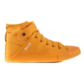 Baskets hautes Big Star FF274581 jaune