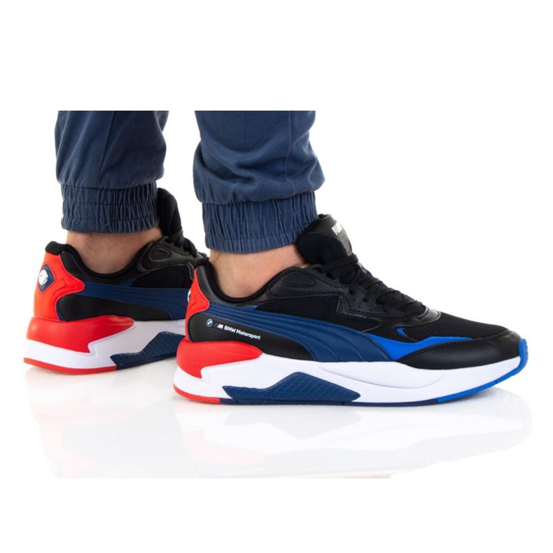 Puma Bmw Mms X-Ray Vitesse M 307137 01 le noir rouge bleu