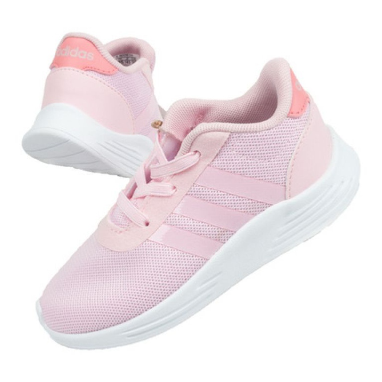 Chaussures Adidas Lite Racer Jr FY9213 le noir rose