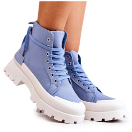 PS1 Bottes nouées bleu fidèle