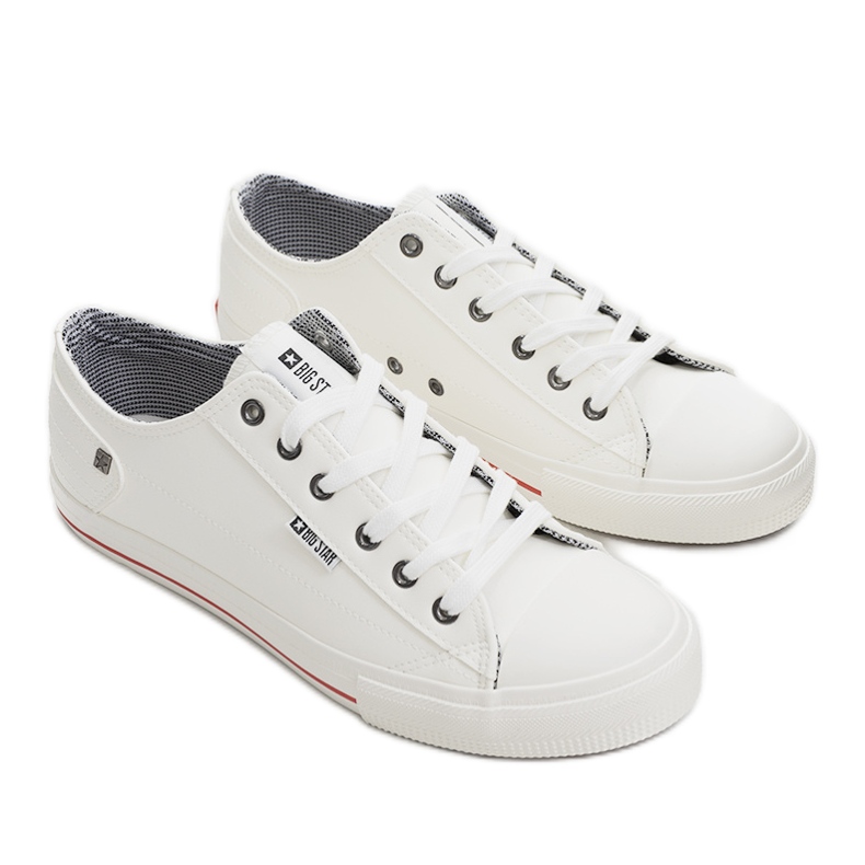 Baskets homme Big Star blanches DD174260