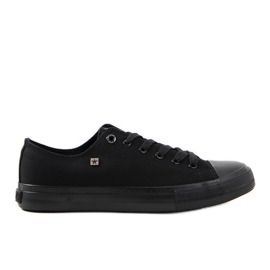 Baskets pour hommes Big Star noires DD174009 le noir