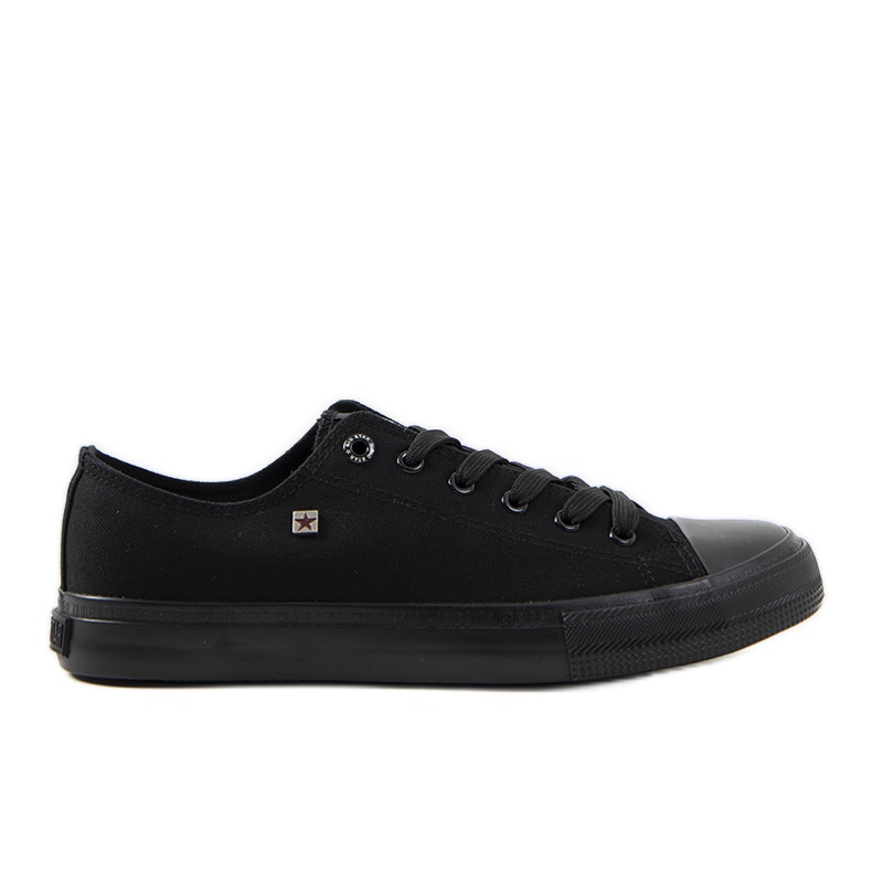 Baskets pour hommes Big Star noires DD174009 le noir
