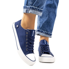 Baskets classiques Big Star bleu marine DD274335
