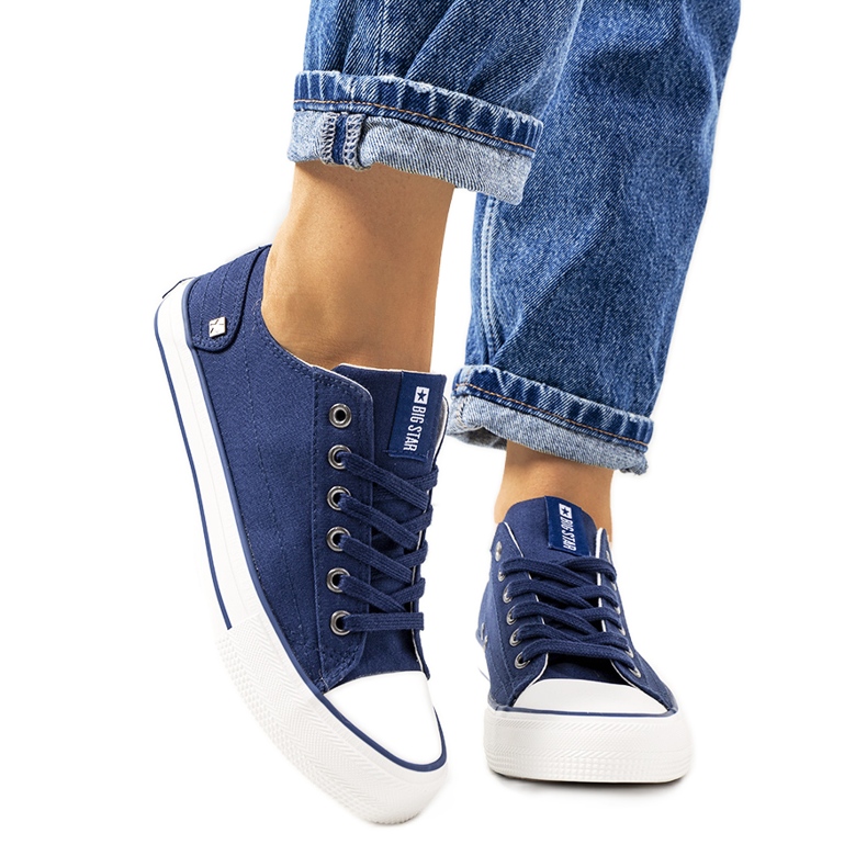 Baskets classiques Big Star bleu marine DD274335