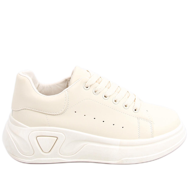 Chaussures à semelles hautes Nebu Beige