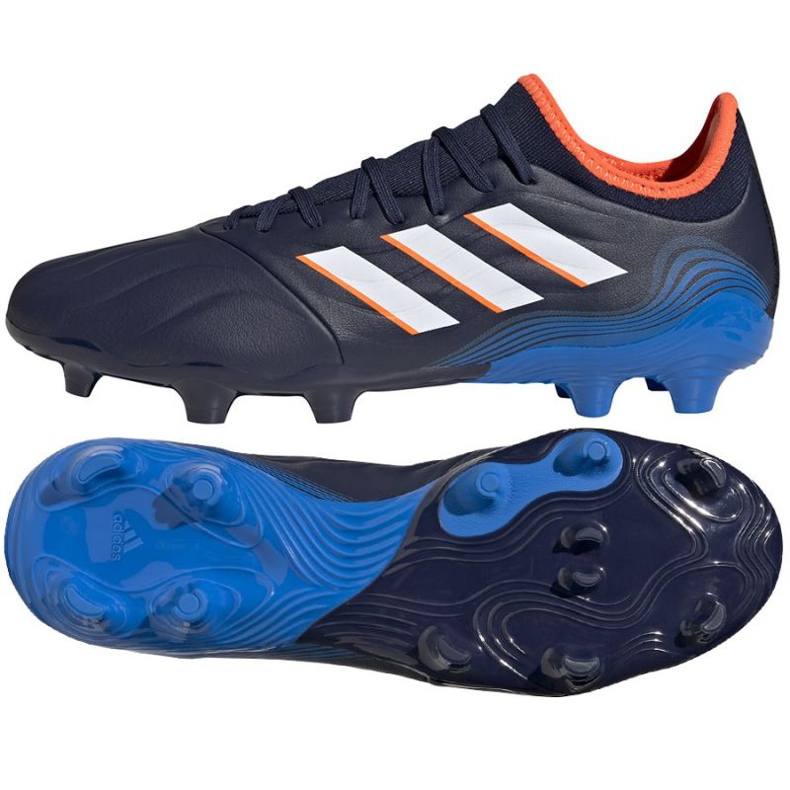 Adidas Copa Sense.3 Fg M GW4957 chaussures de football multicolore bleu