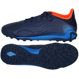 Chaussures de foot Adidas Copa Sense.1 Tf M GW4951 multicolore bleus et bleu marine