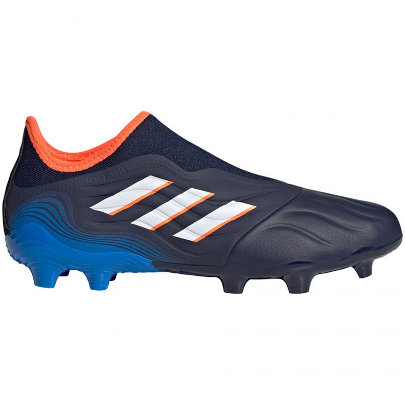 Adidas Copa Sense.3 Ll Fg M GW7391 chaussures de football multicolore bleu et bleu marine Adidas Copa Sense.3 Ll Fg M GW7391 chaussures de football multicolore bleu et bleu marine
