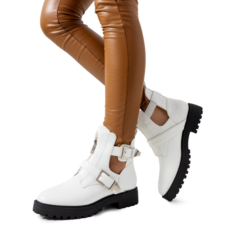 Bottes femme Sigley blanches