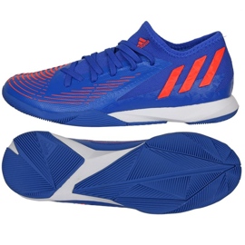 Chaussures de foot Adidas Predator Edge.3 In M GX0016 bleu bleu