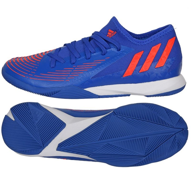 Chaussures de foot Adidas Predator Edge.3 In M GX0016 bleu bleu