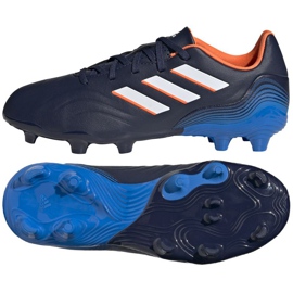Chaussures de foot Adidas Copa Sense.3 Fg Jr GW7412 multicolore bleu marine