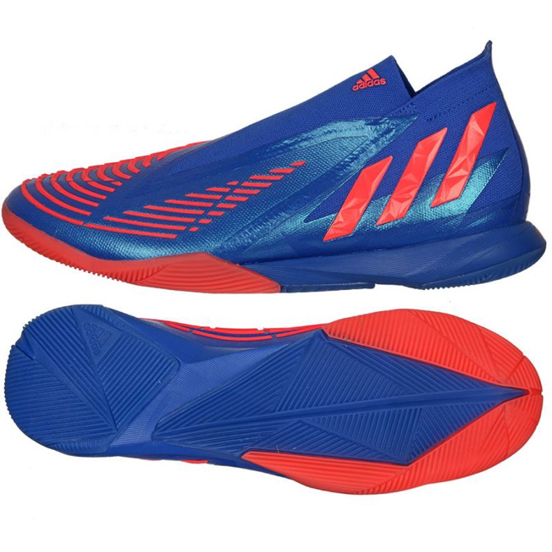 Chaussures de foot Adidas Predator Edge.1 In M GX0015 bleu bleu