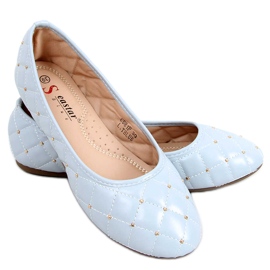 Ballerines Mesto LT.BLUE bleu