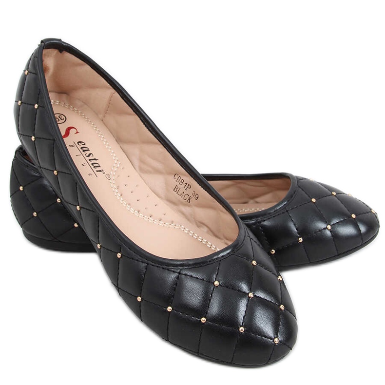 Mesto Ballerines noires le noir Mesto Ballerines noires le noir
