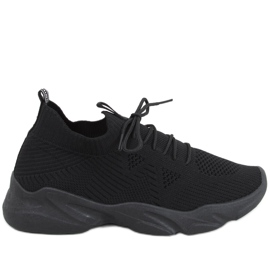 Fresto Chaussettes noires chaussures de sport