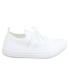 Chaussettes femme Bruni Blanc blanche