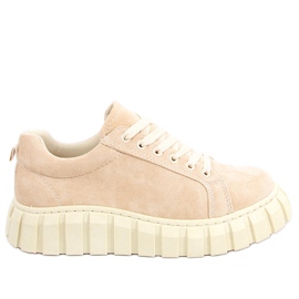 Baskets femme Tyra Beige