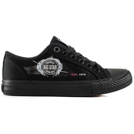 Baskets Big Star pour femme JJ274A256 noir