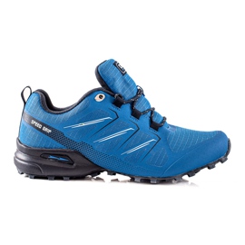 DK Bottes de randonnée à adhérence rapide bleu