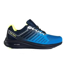 DK Chaussures de sport pour hommes sur la plate-forme bleu marine bleu