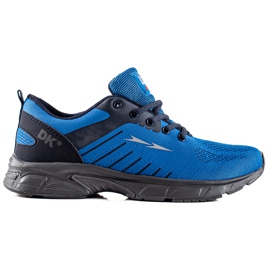 Chaussures de trekking bleu DK noir