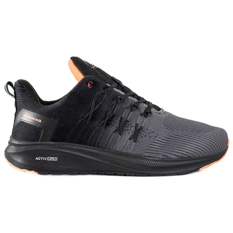 Chaussures de sport grises DK le noir
