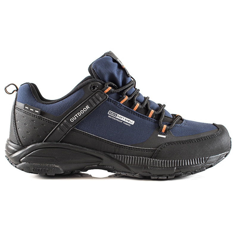Chaussures de trekking pour hommes DK le noir bleu marin