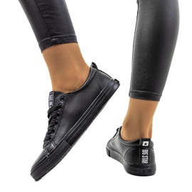 Baskets noires pour femmes Big Star JJ274312