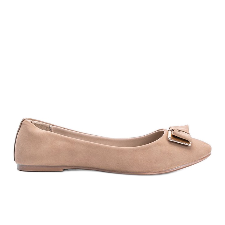 Ballerines Sixth Avenue laquées noires beige Ballerines Sixth Avenue laquées noires beige