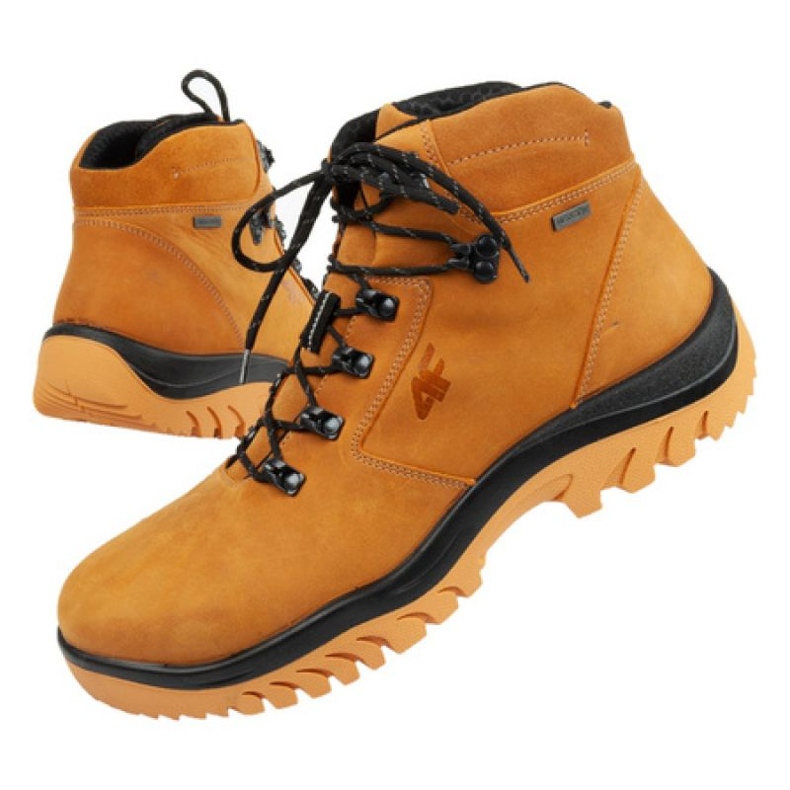 Chaussures de randonnée 4F OBMH258 83S brun