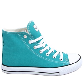 Baskets montantes Ingi Turquise bleu